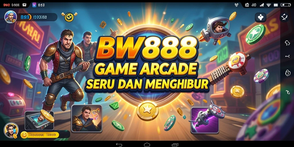 Screenshot BW888 menunjukkan gameplay Arcade yang menarik dan penuh aksi.