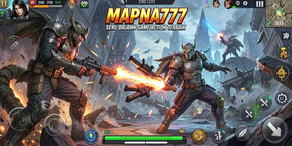 Gameplay mendebarkan dari MAPNA777 dengan pertempuran yang intens.