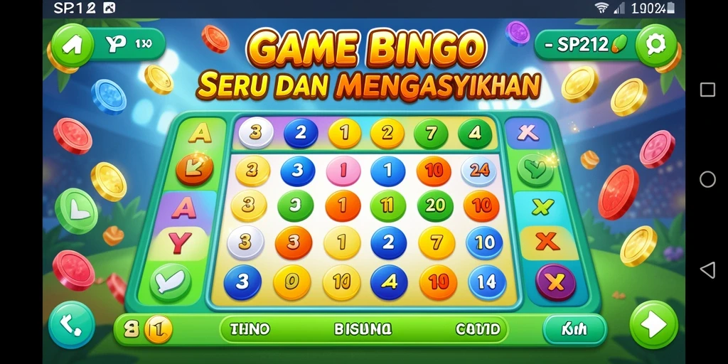 Screenshot gameplay SP212 yang menampilkan keseruan permainan Bingo.