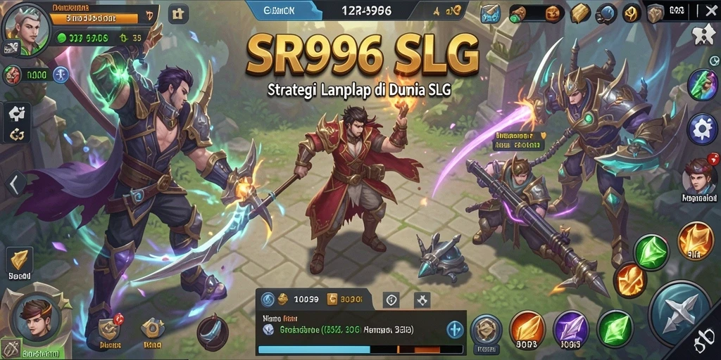 Tampilan gameplay SR996 yang menegangkan dan strategis.