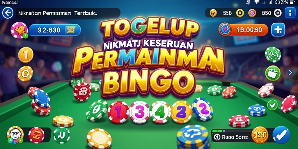 Tampilan gameplay TOGELUP yang menarik dan interaktif.