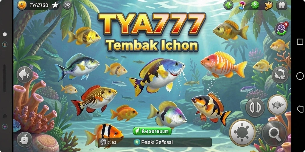 Tampilan gameplay TYA777 menembak ikan yang menarik.