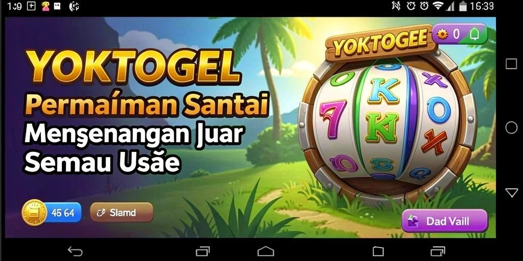Screenshot YOKTOGEL menampilkan gameplay yang seru dan penuh warna.